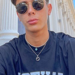 Gucci - Silver Chain with GG Pendant